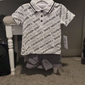 Calvin Klein toddler boys outfit